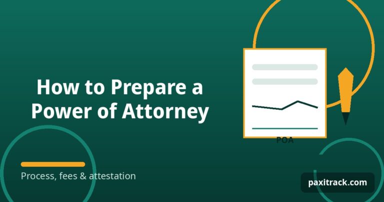 How to Prepare a Power of Attorney