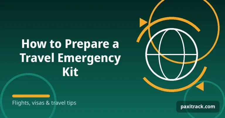 How to Prepare a Travel Emergency Kit