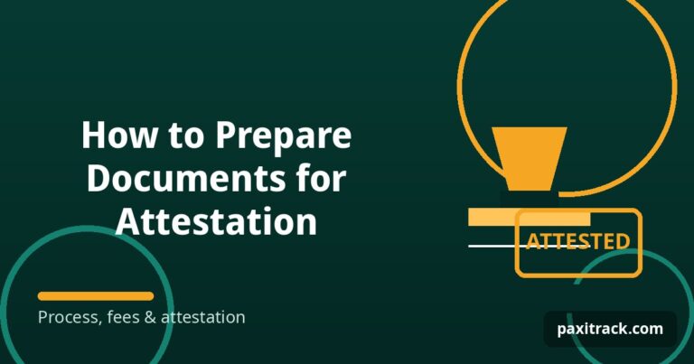 How to Prepare Documents for Attestation
