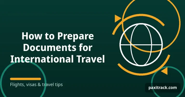 How to Prepare Documents for International Travel