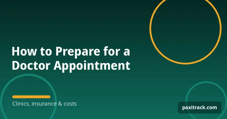 How to Prepare for a Doctor Appointment