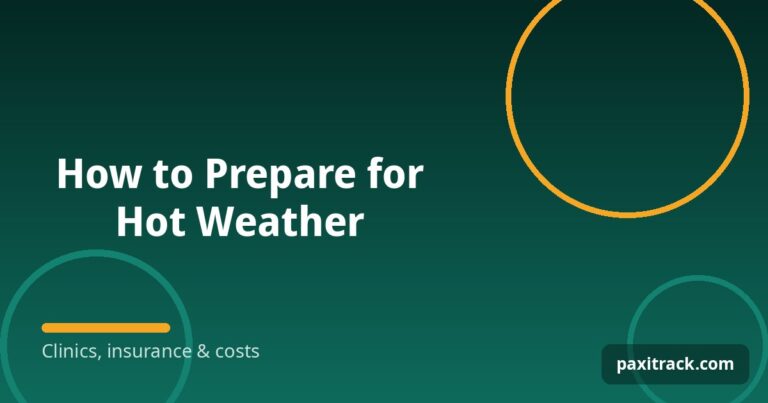 How to Prepare for Hot Weather