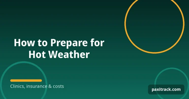 How to Prepare for Hot Weather