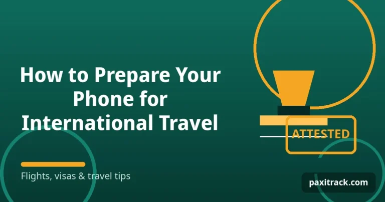 How to Prepare Your Phone for International Travel