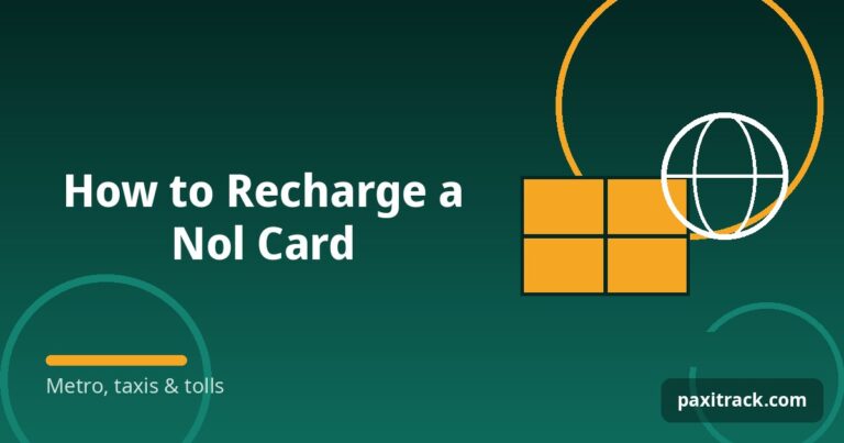How to Recharge a Nol Card