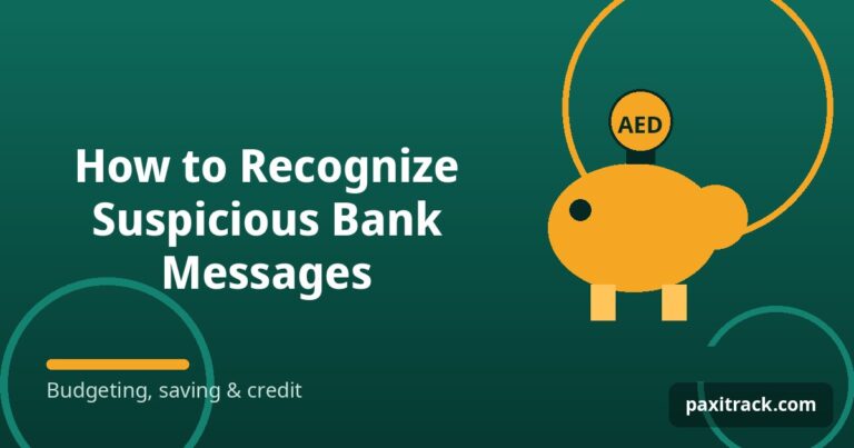 How to Recognize Suspicious Bank Messages
