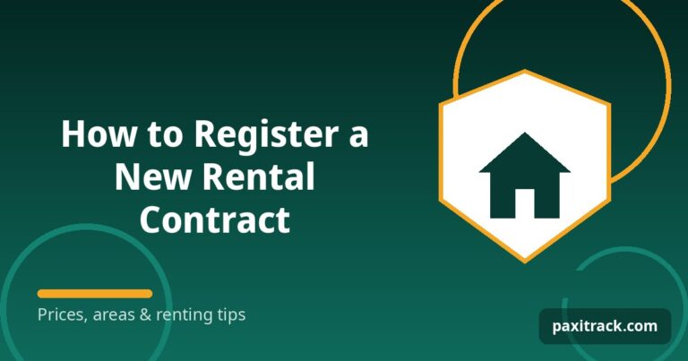 How to Register a New Rental Contract