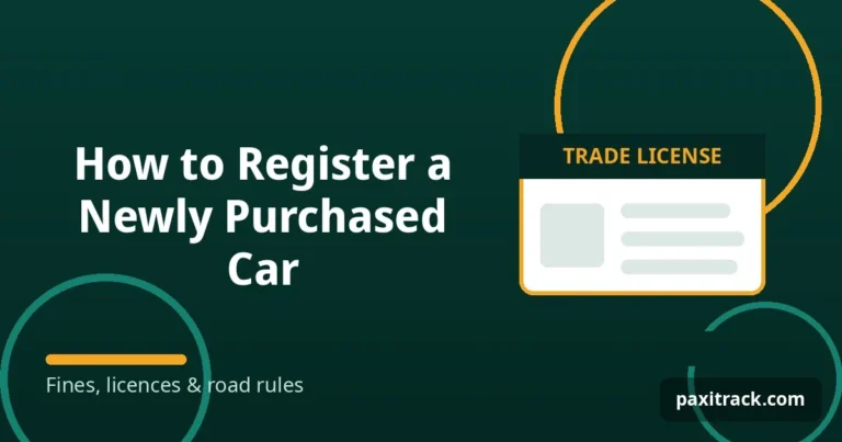 How to Register a Newly Purchased Car