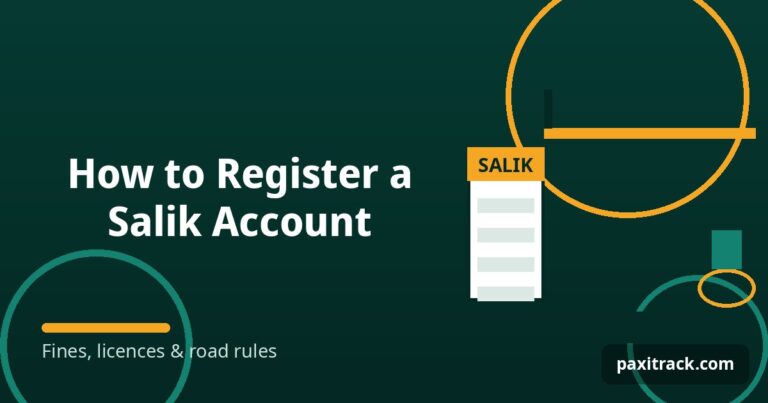 How to Register a Salik Account