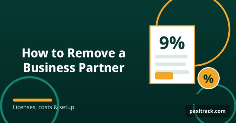 How to Remove a Business Partner