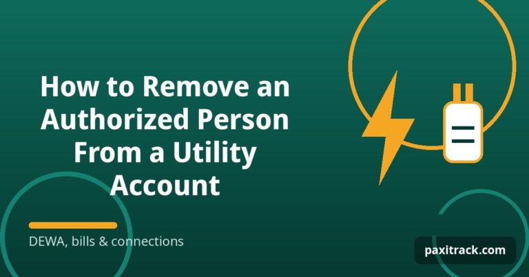 How to Remove an Authorized Person From a Utility Account