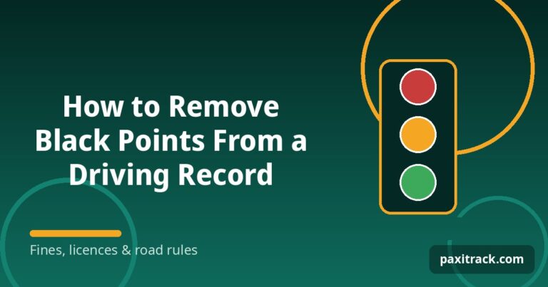 How to Remove Black Points From a Driving Record