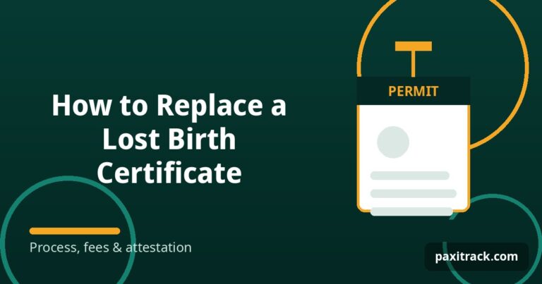How to Replace a Lost Birth Certificate