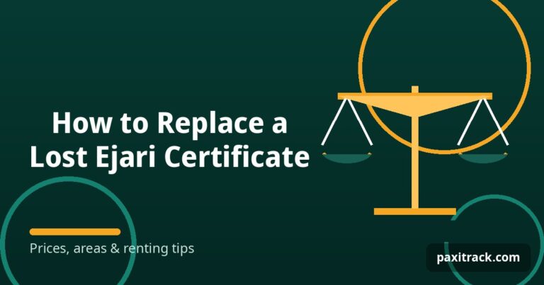 How to Replace a Lost Ejari Certificate
