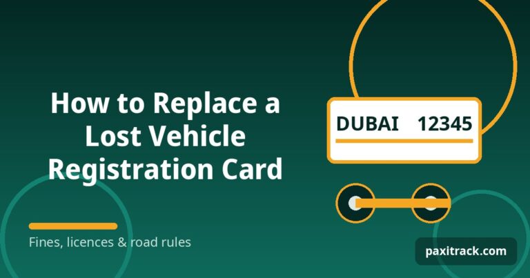 How to Replace a Lost Vehicle Registration Card