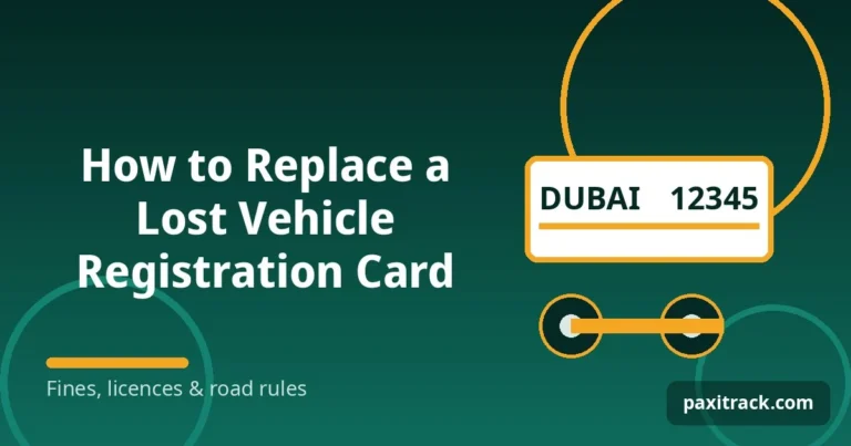 How to Replace a Lost Vehicle Registration Card