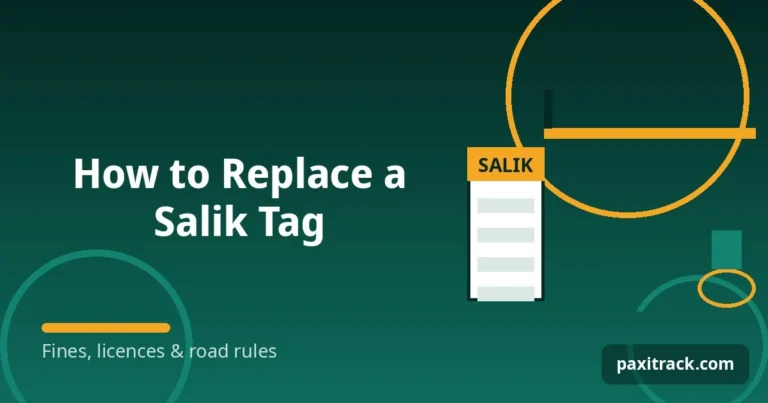 How to Replace a Salik Tag