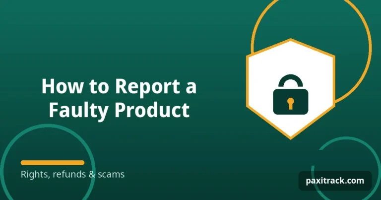 How to Report a Faulty Product