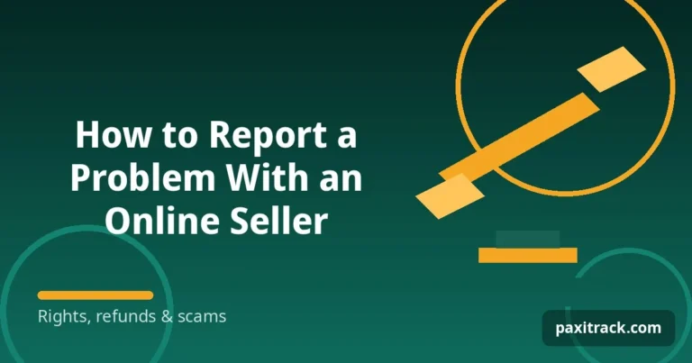 How to Report a Problem With an Online Seller