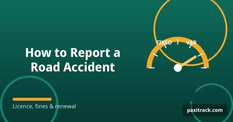 How to Report a Road Accident