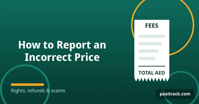 How to Report an Incorrect Price