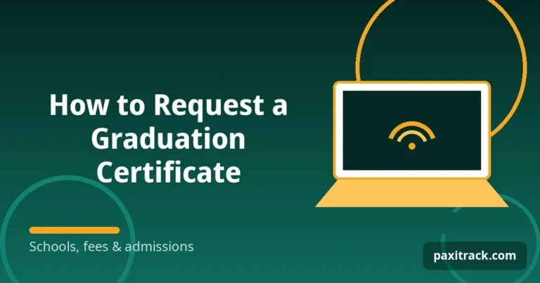 How to Request a Graduation Certificate