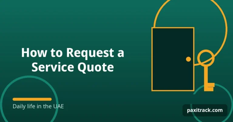 How to Request a Service Quote