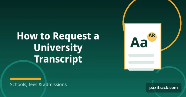How to Request a University Transcript