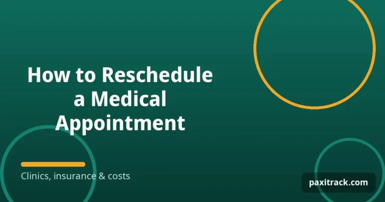 How to Reschedule a Medical Appointment