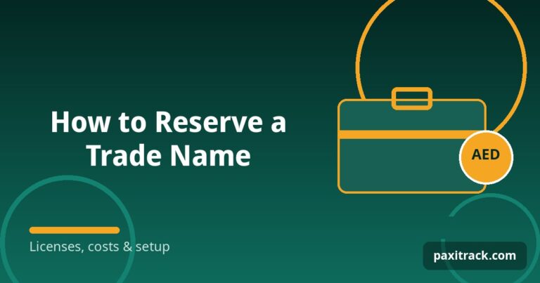 How to Reserve a Trade Name