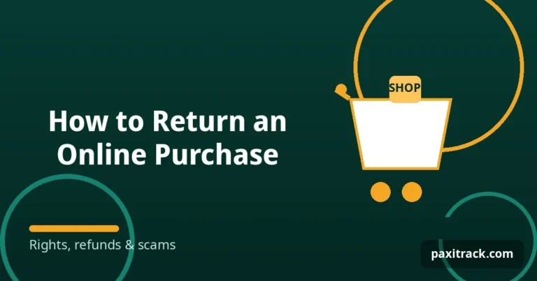 How to Return an Online Purchase