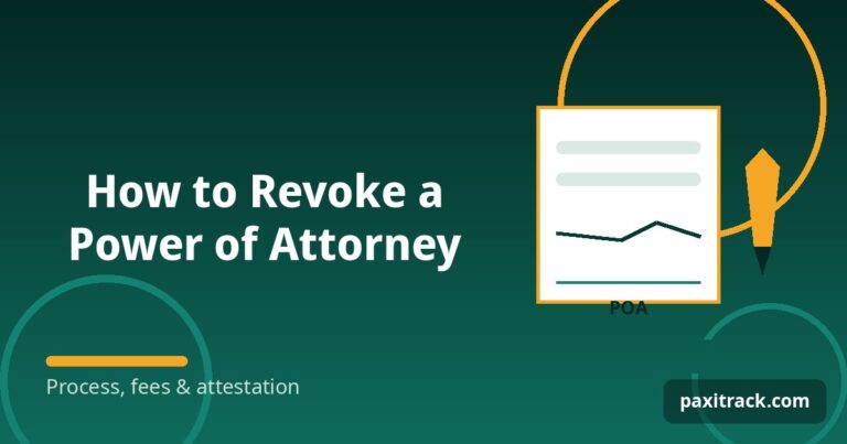 How to Revoke a Power of Attorney