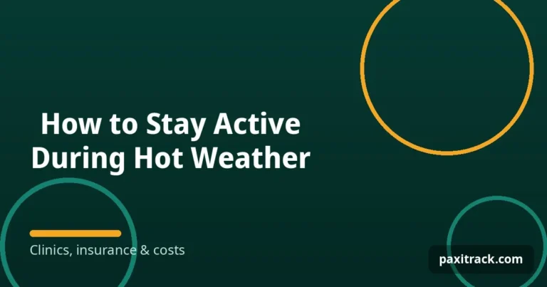 How to Stay Active During Hot Weather