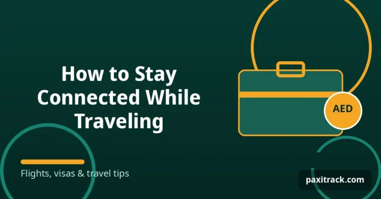 How to Stay Connected While Traveling