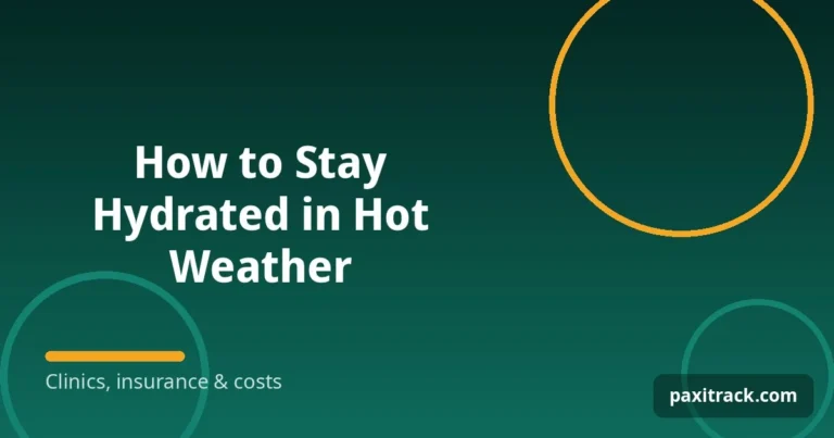 How to Stay Hydrated in Hot Weather
