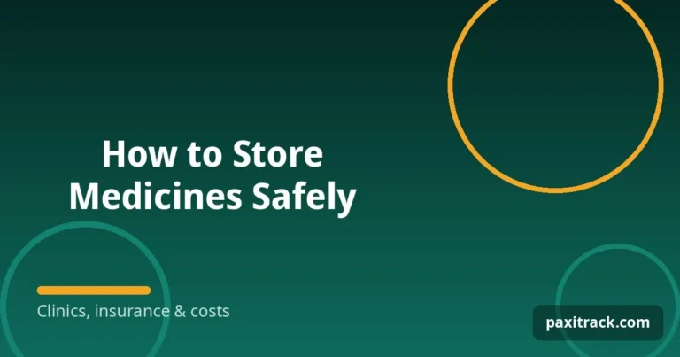 How to Store Medicines Safely