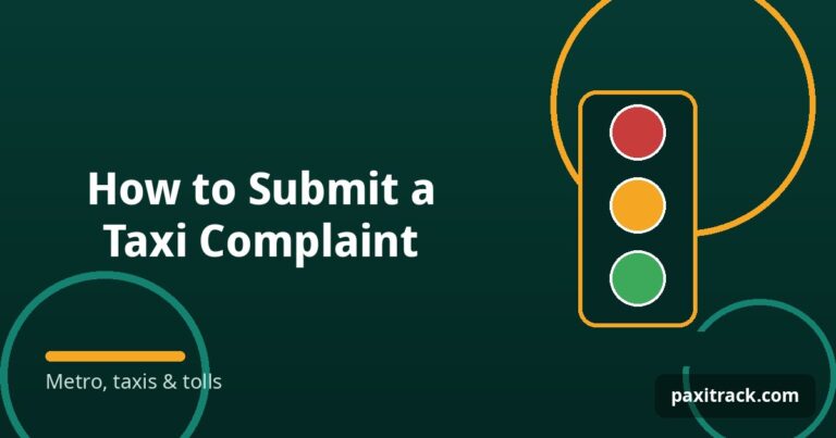 How to Submit a Taxi Complaint