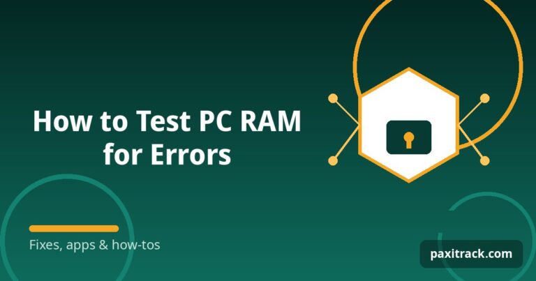 How to Test PC RAM for Errors