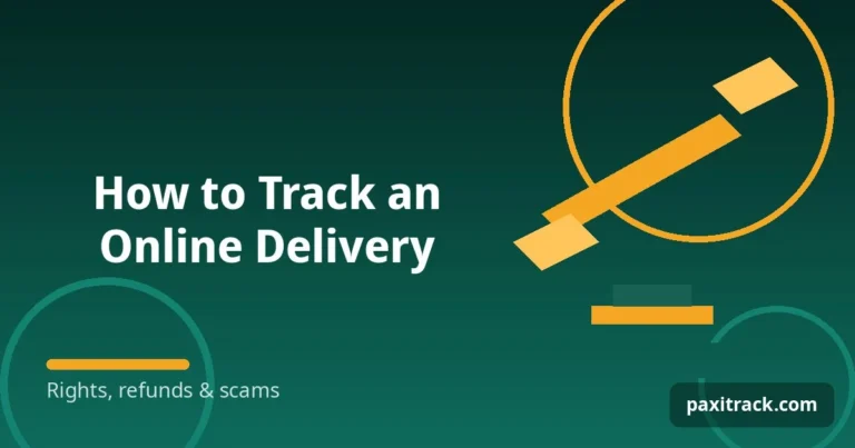 How to Track an Online Delivery