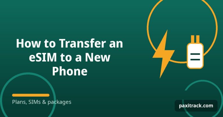 How to Transfer an eSIM to a New Phone