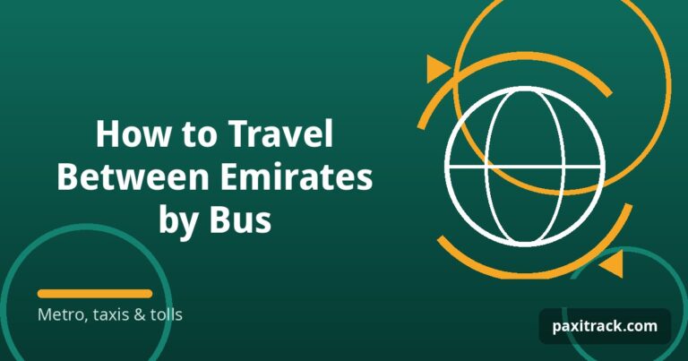 How to Travel Between Emirates by Bus