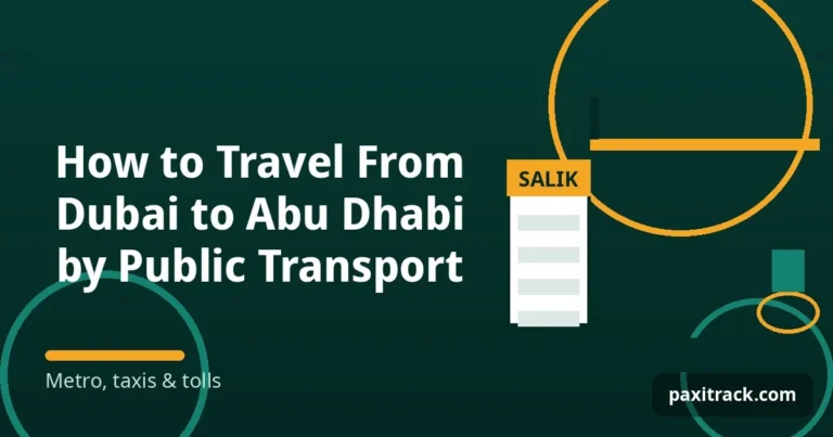 How to Travel From Dubai to Abu Dhabi by Public Transport