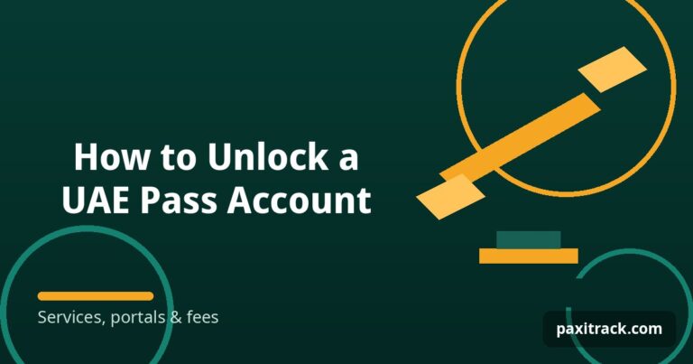 How to Unlock a UAE Pass Account