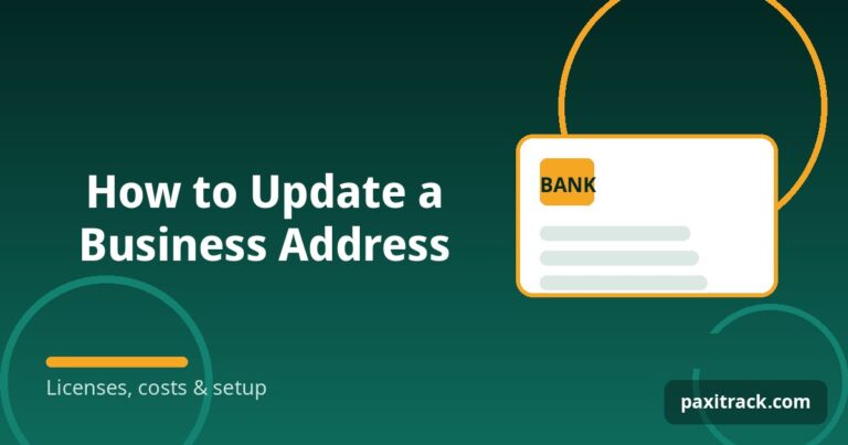 How to Update a Business Address