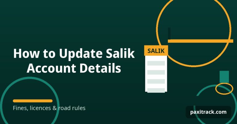How to Update Salik Account Details