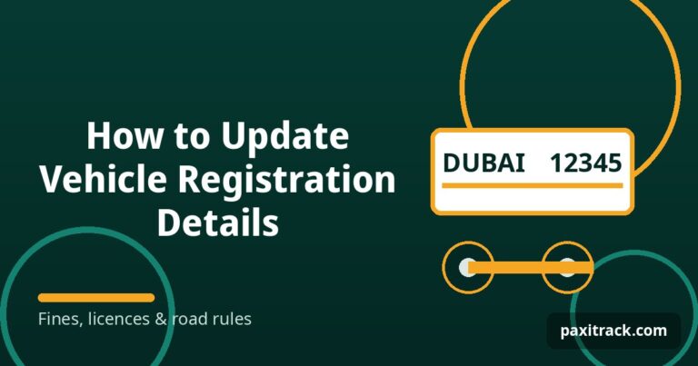 How to Update Vehicle Registration Details