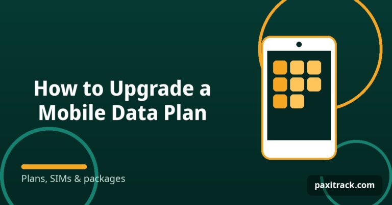 How to Upgrade a Mobile Data Plan