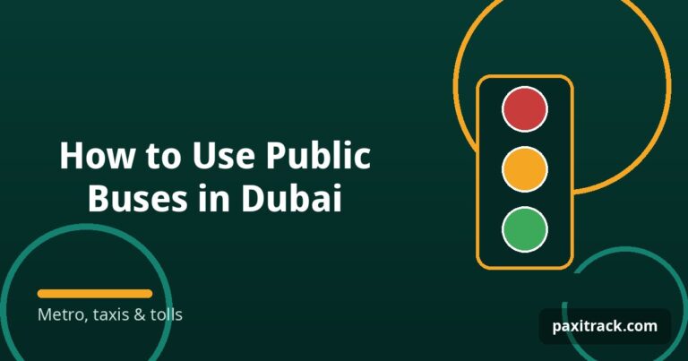 How to Use Public Buses in Dubai