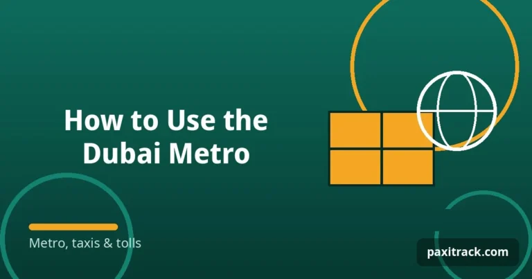 How to Use the Dubai Metro