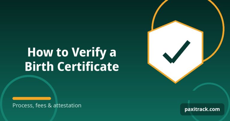How to Verify a Birth Certificate